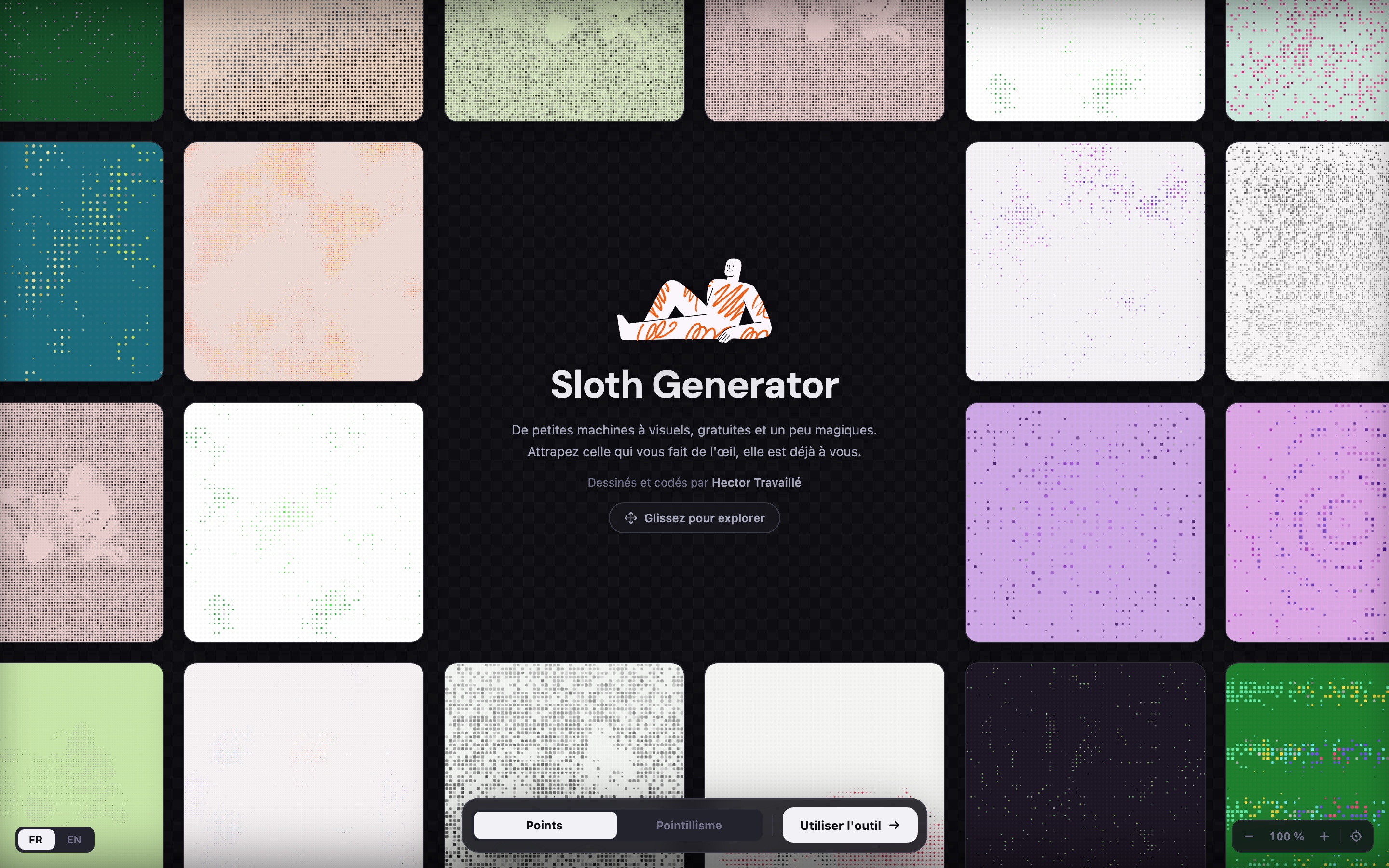 Sloth Generator · aperçu